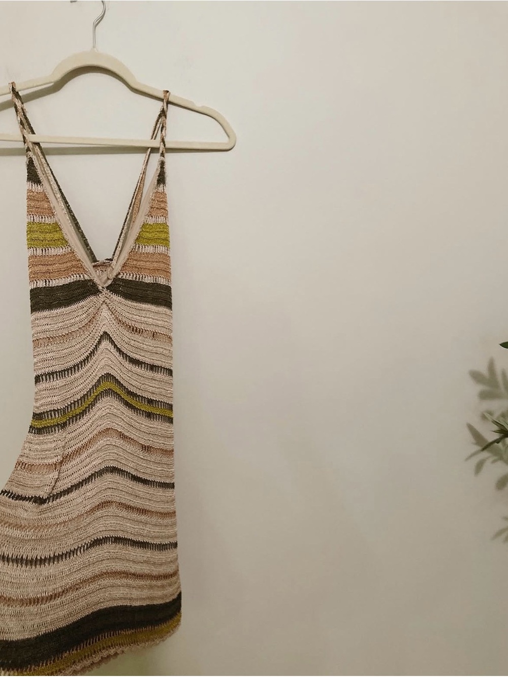 Vintage Ashley Stewart Crochet Lined Slip